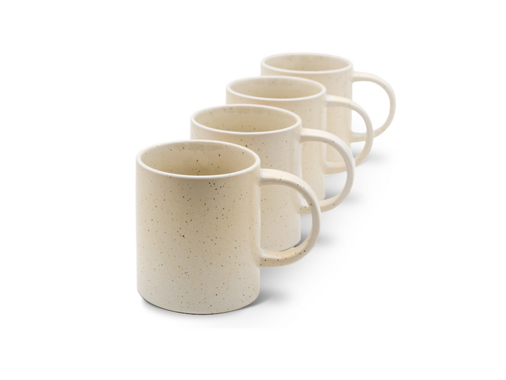 Becher Set 4 teilig  Nuages de vanille